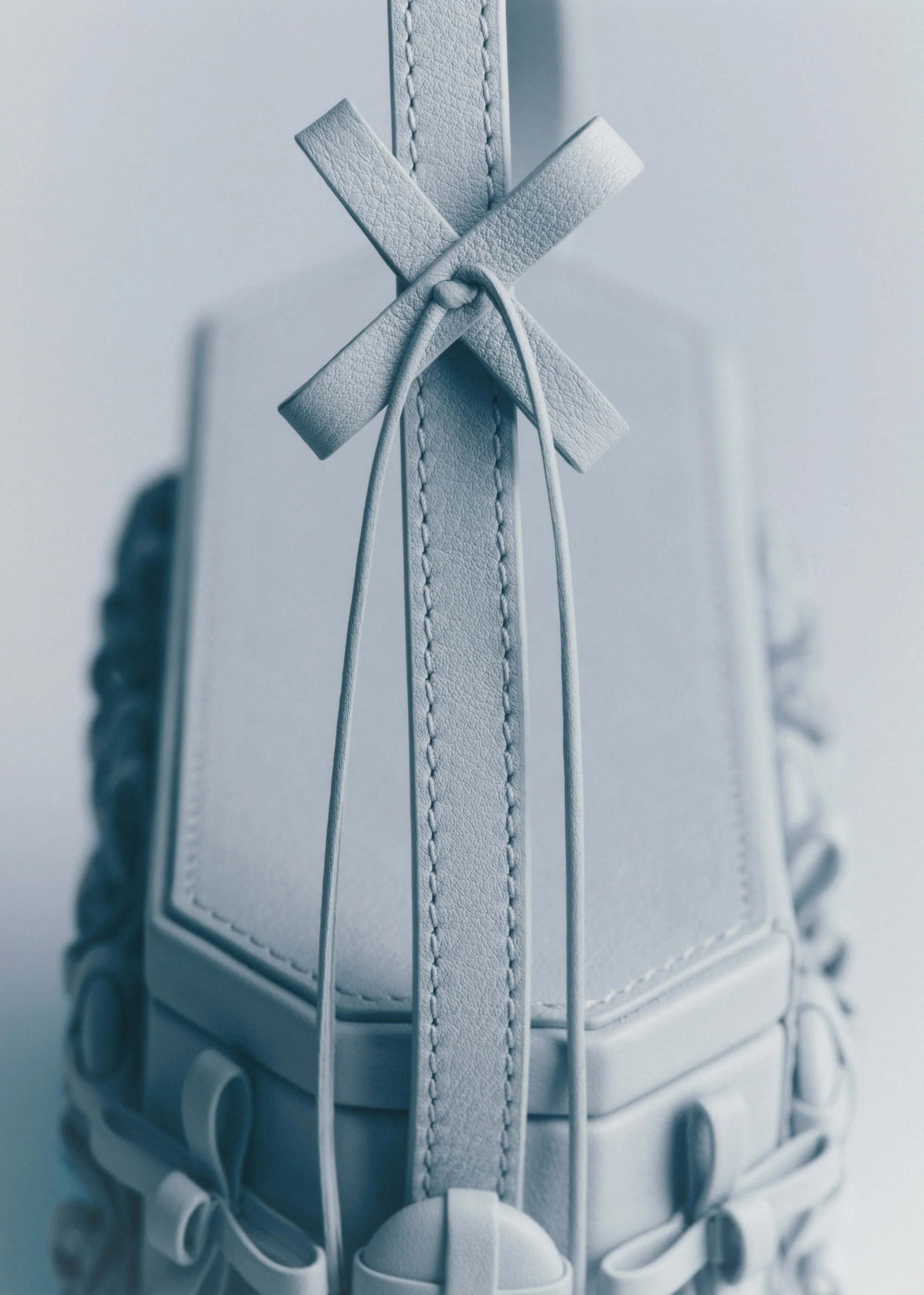Button Bow Box - Cloud - Image 4