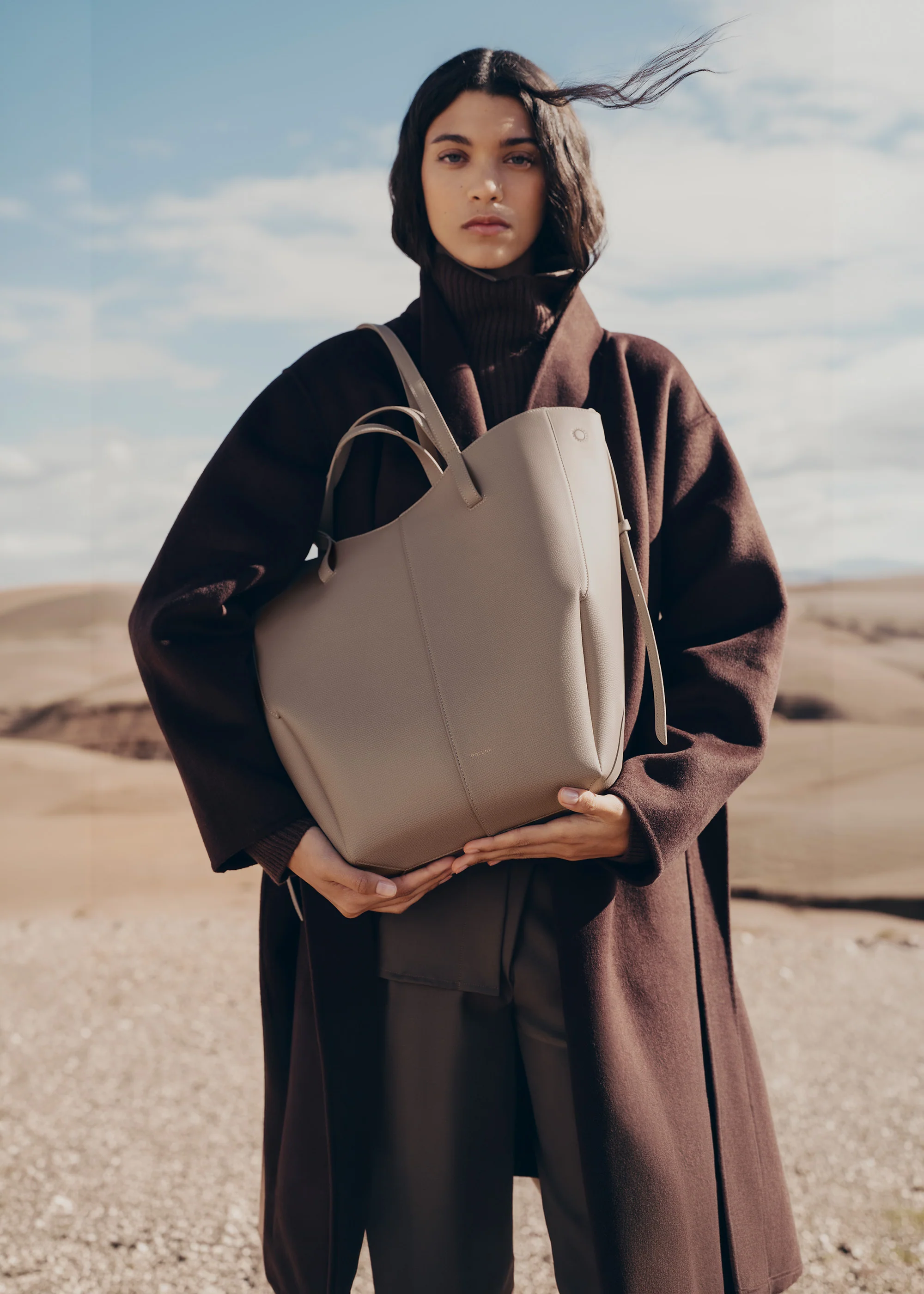 Cyme Tote - Textured Taupe - Image 2