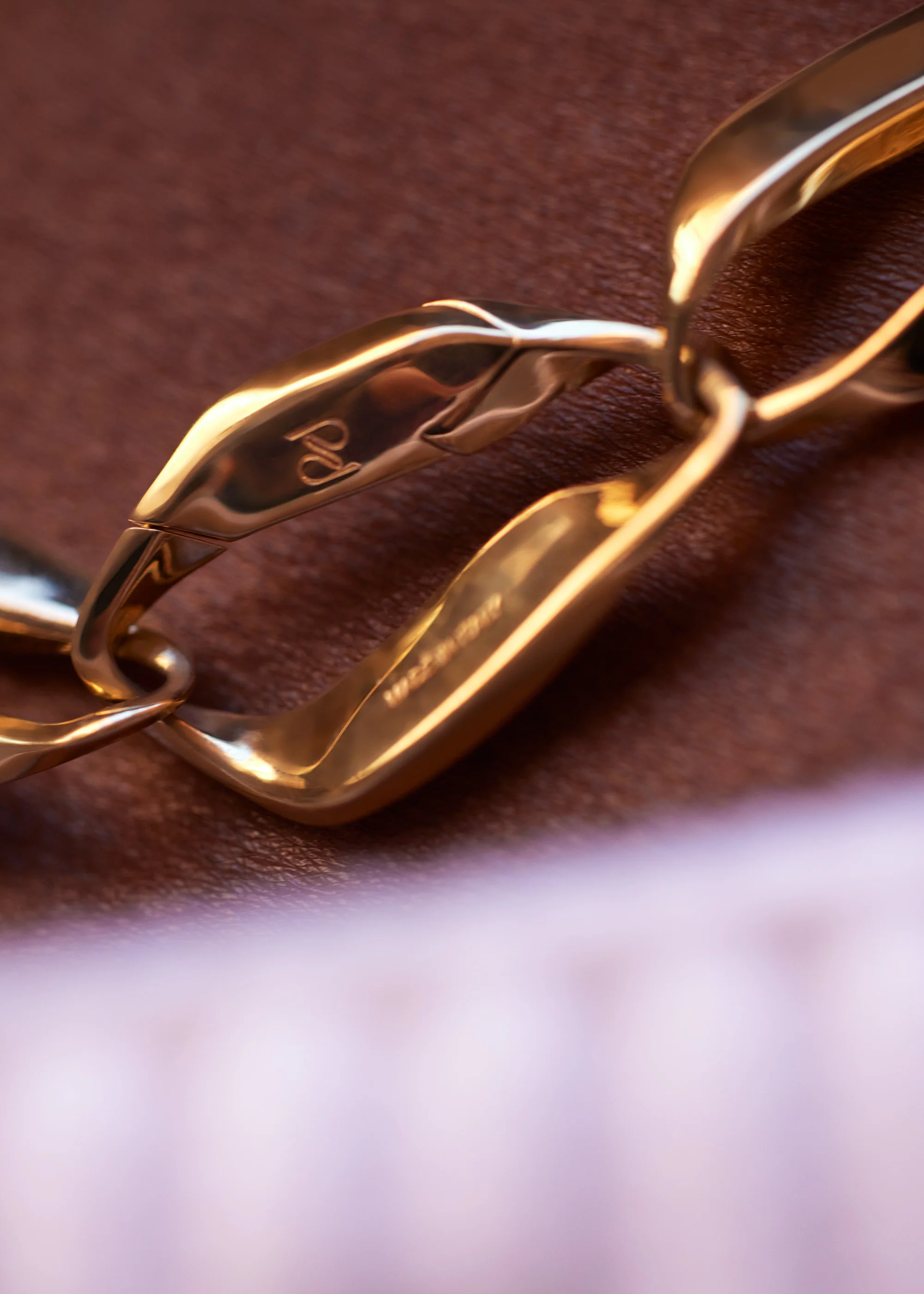 Éole Chain - 24 carat gold gilded - Image 5