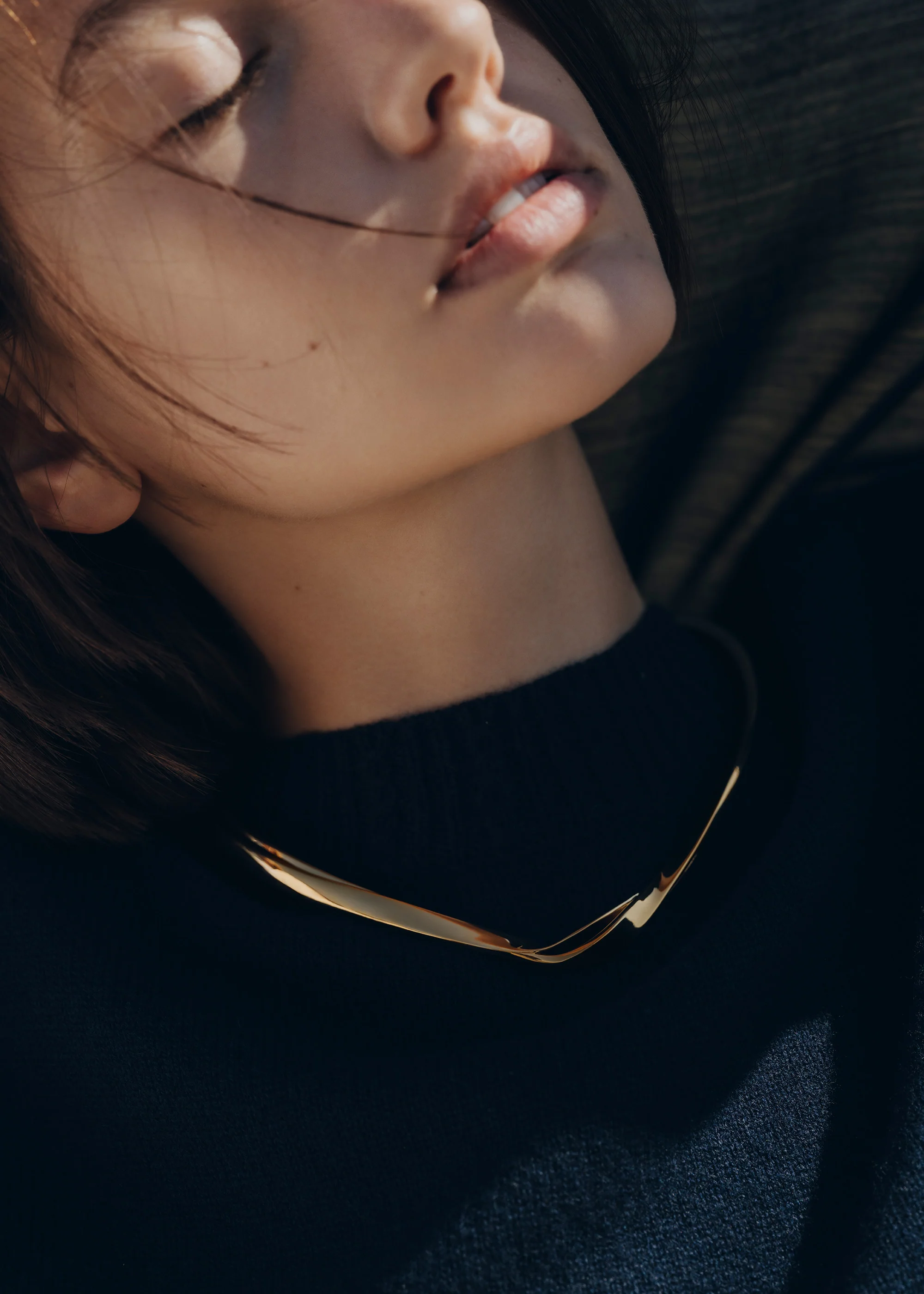 Éole Necklace - 24 carat gold-gilded - Image 2