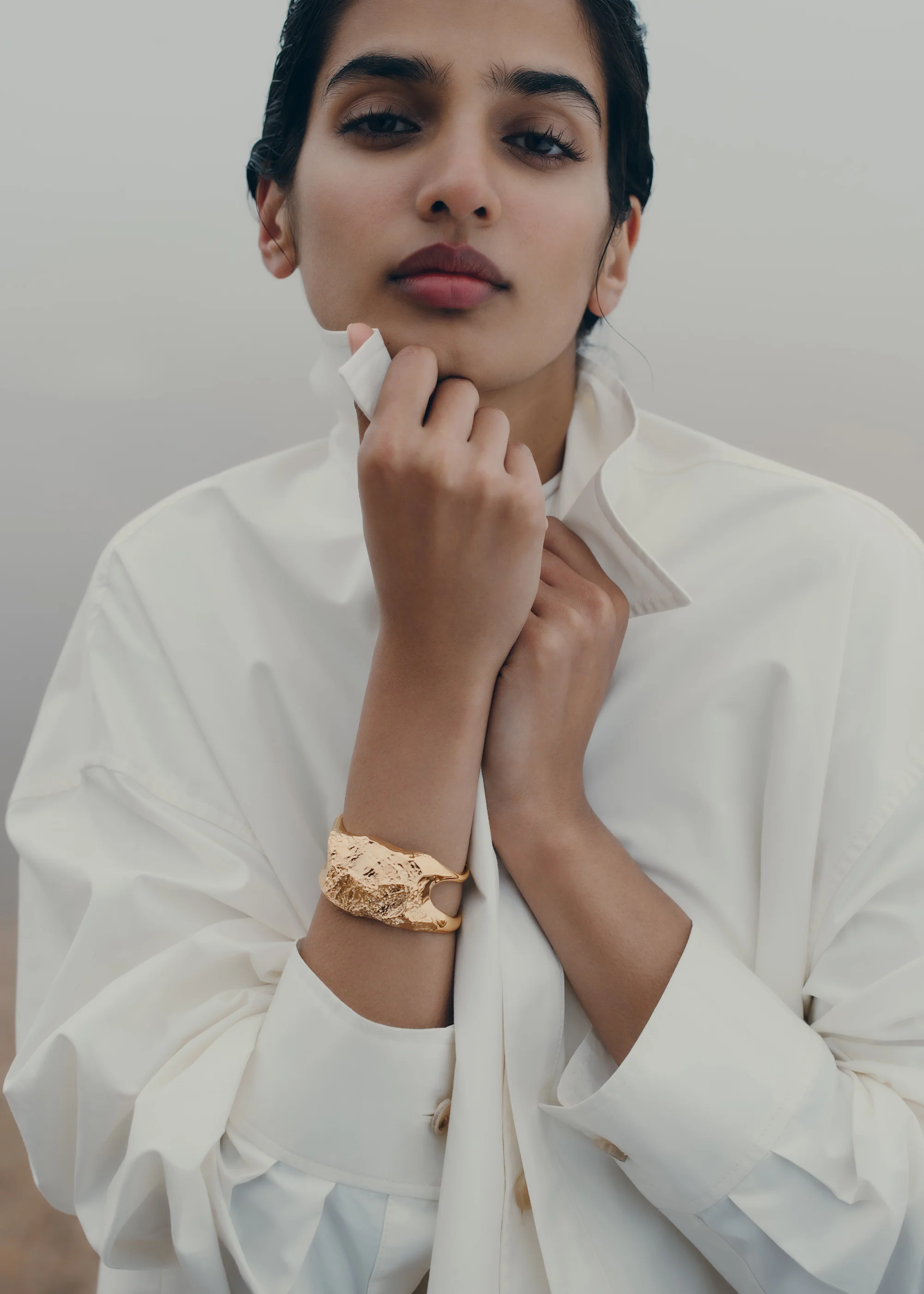 Eroz Cuff - 24 carat gold gilded - Image 2