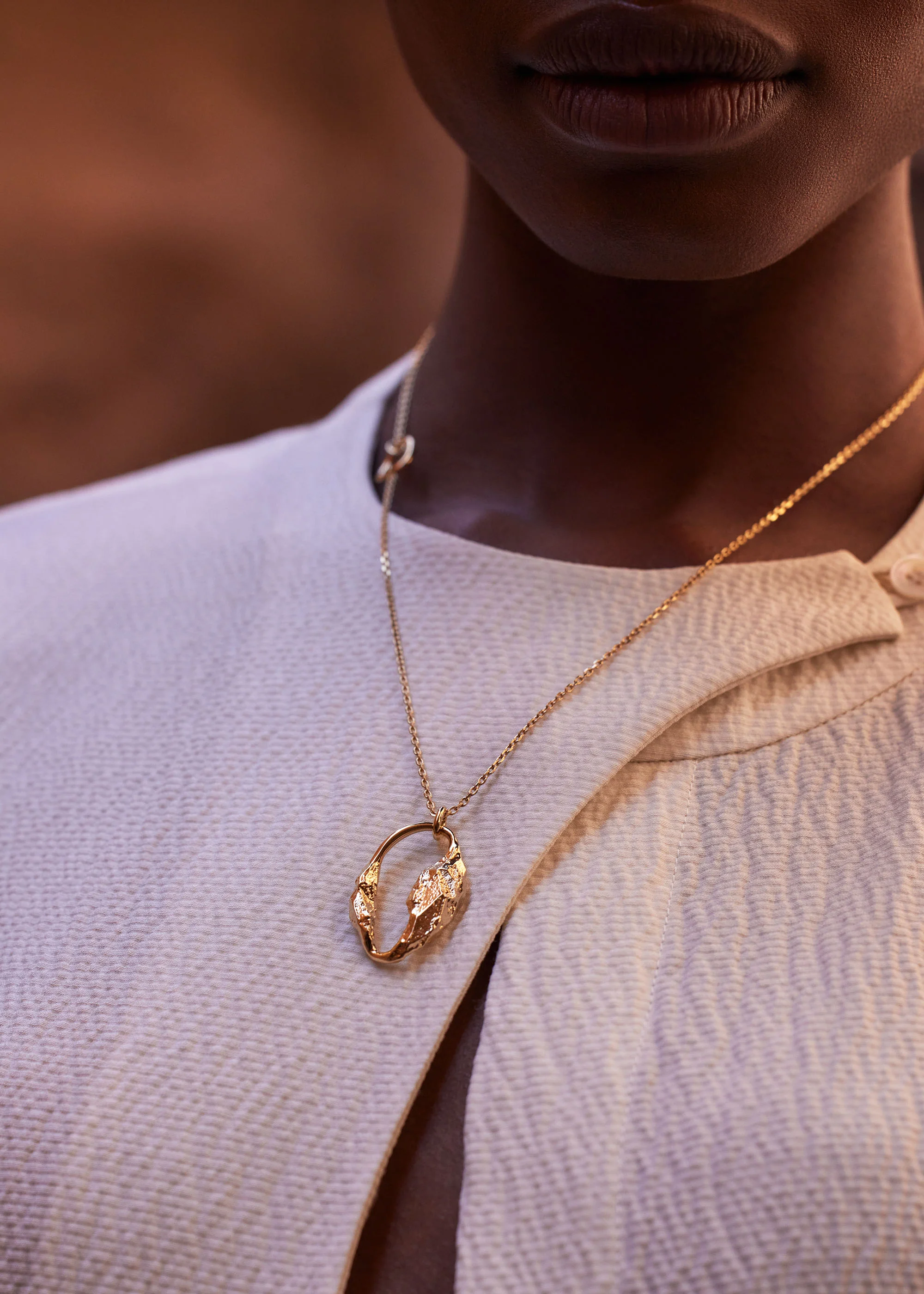 Eroz Pendant - 24 carat gold gilded - Image 2