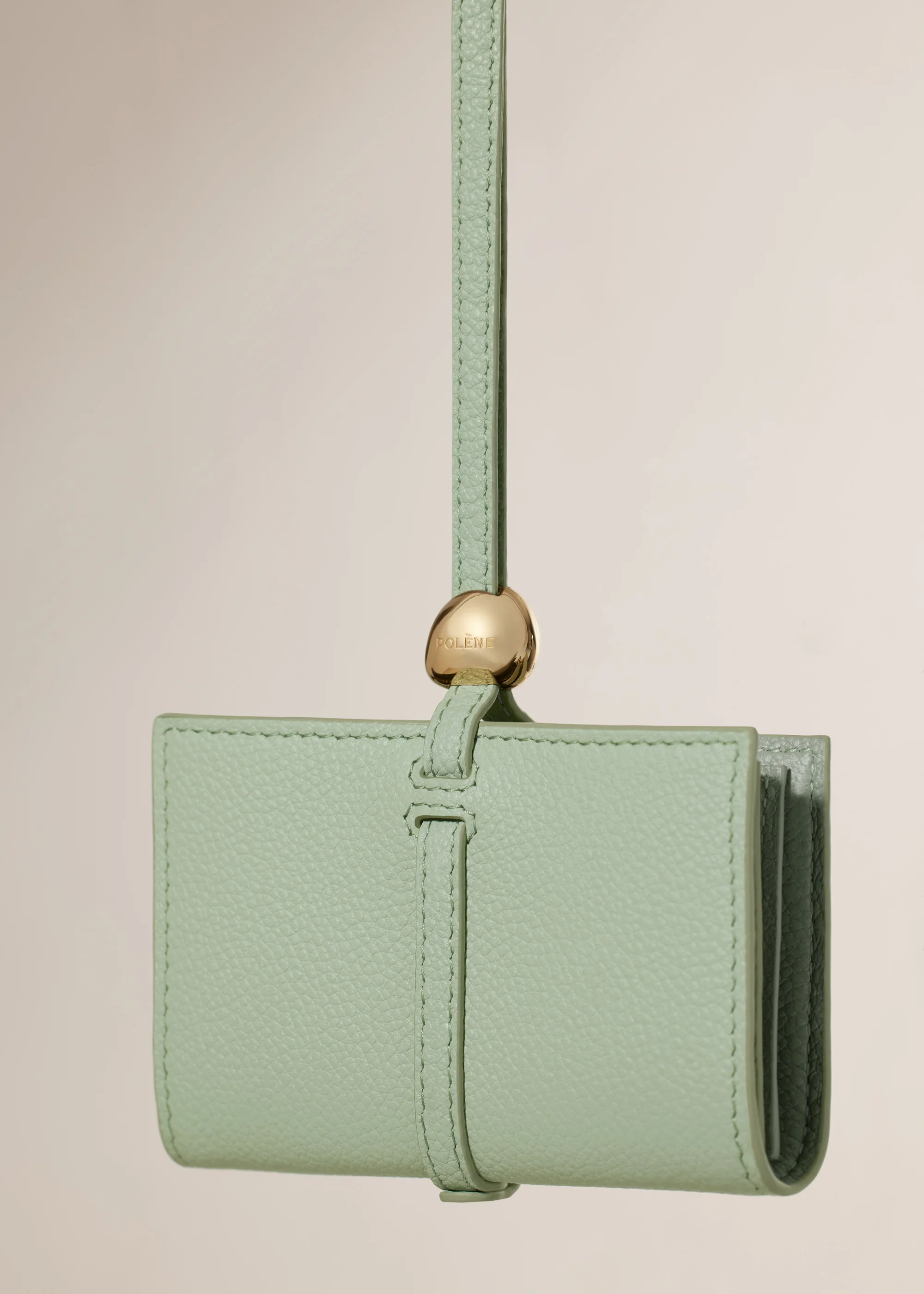 Kayé Card Holder - Textured Duo Fresh Almond - Image 3