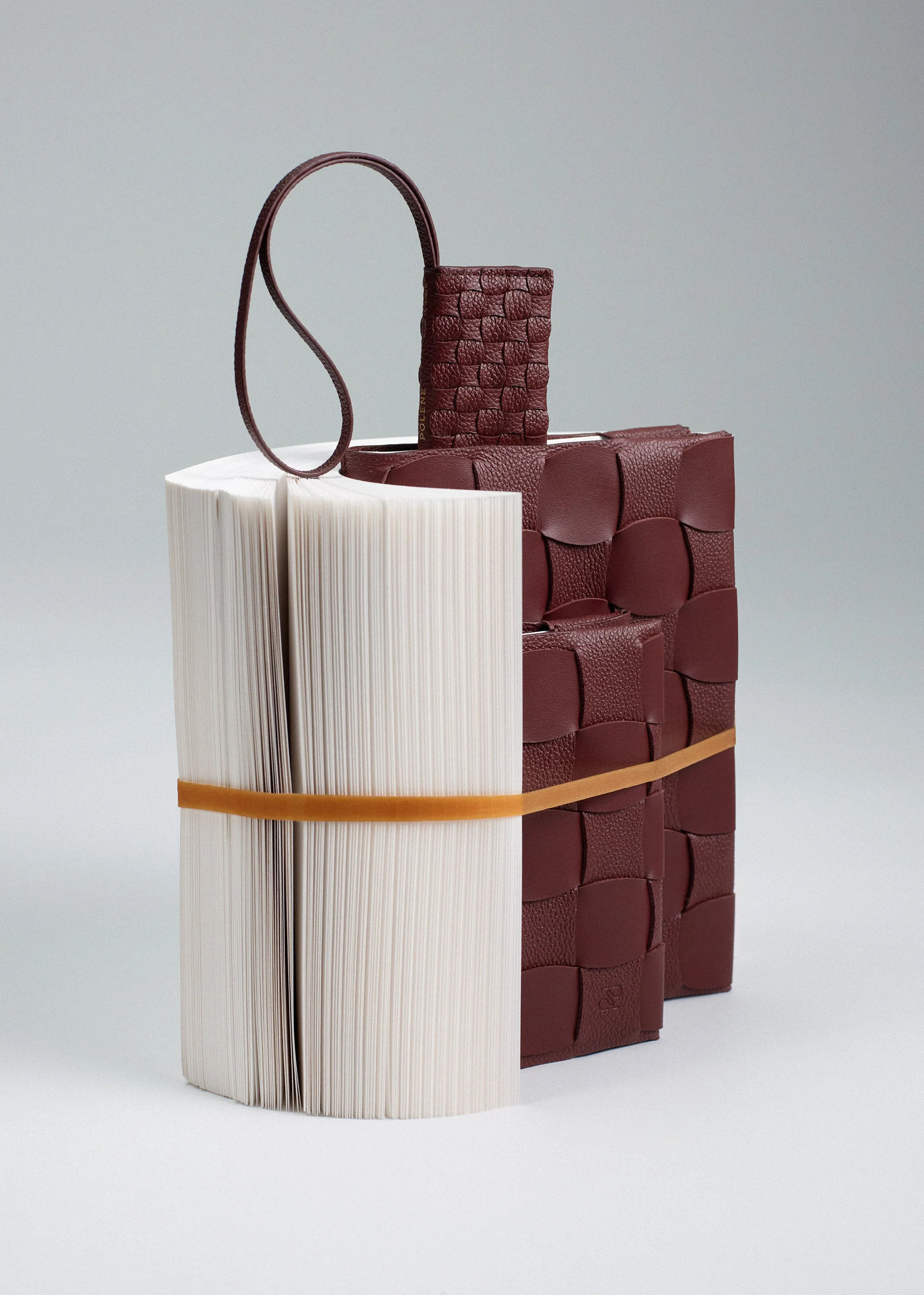 A5 Neiti Notebook Cover - Black Cherry - Image 4