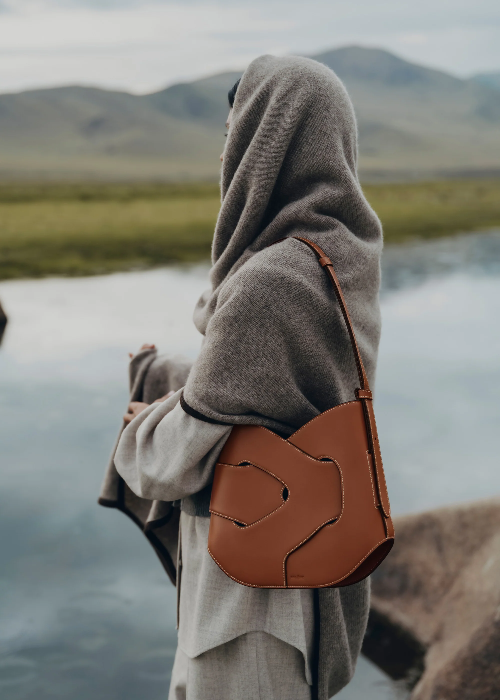 Nodde Hobo - Smooth Cognac - Image 5