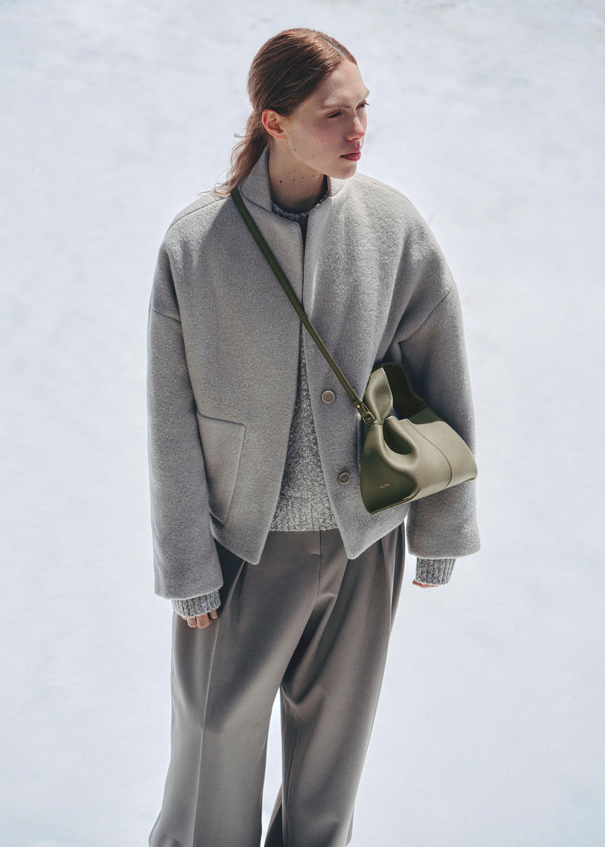 Numéro Neuf Mini - Textured Smoky Green - Image 4