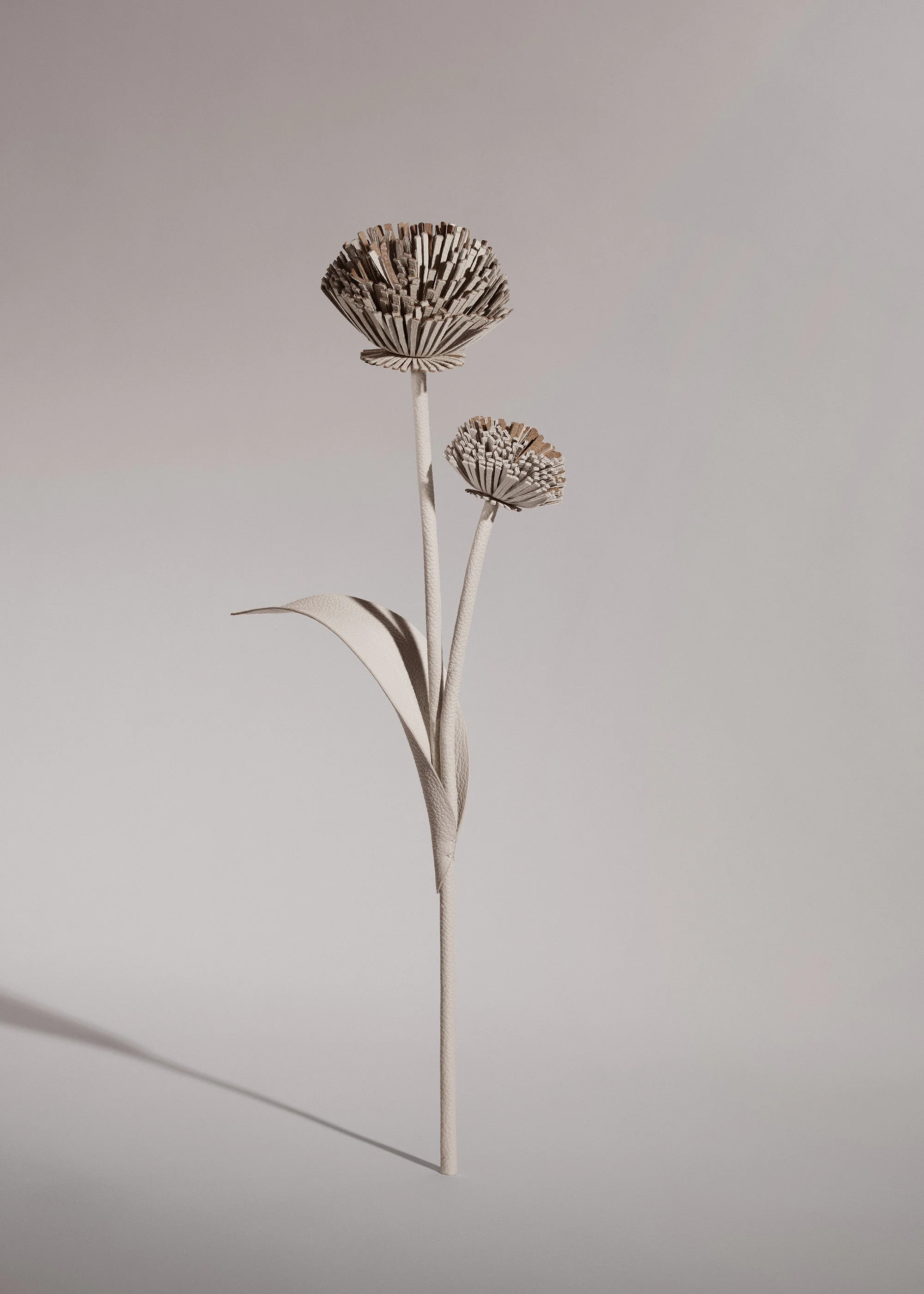 Tul Flower - Chalk - Image 2